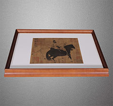 漳州市书画装裱配框服务案例